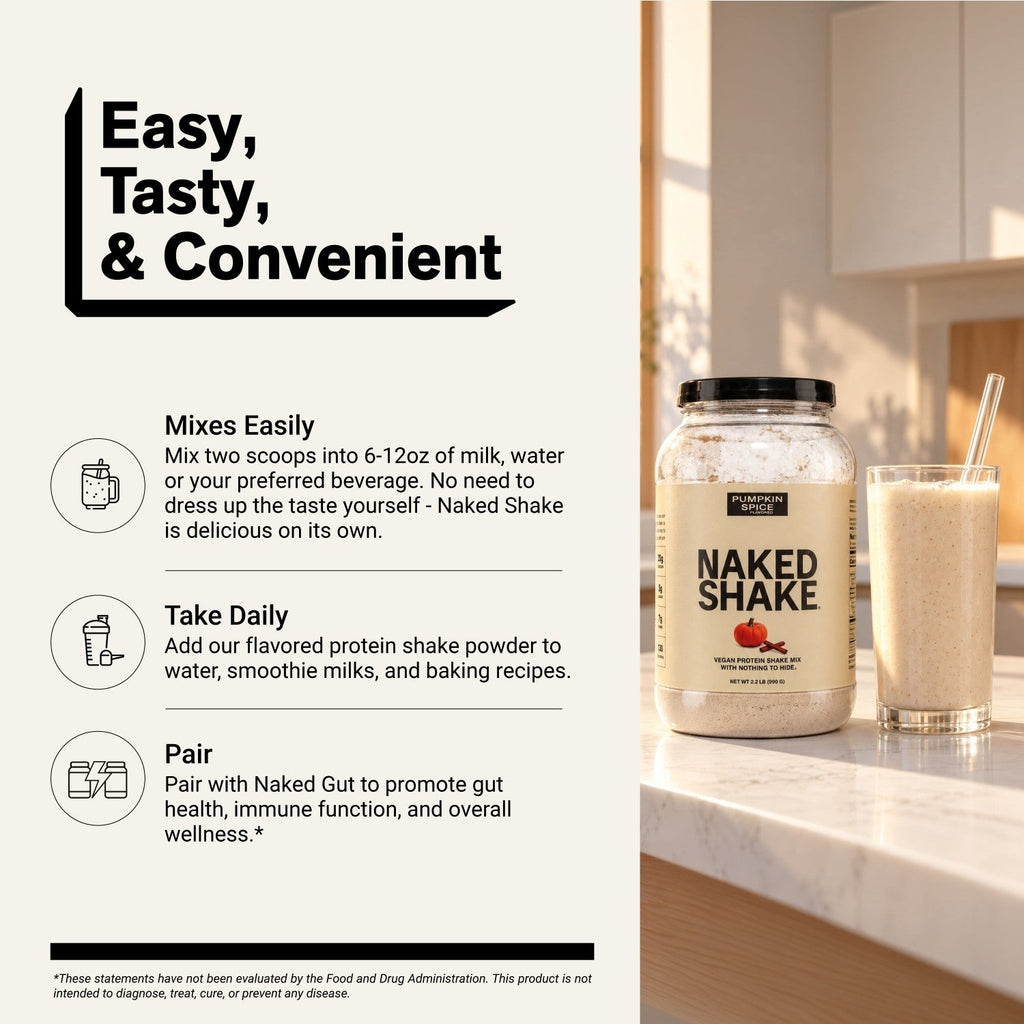 Pumpkin Spice Protein Shake | Naked Shake - 30 Servings