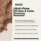 Chocolate Vegan Mass Gainer Protein Powder | No Additives