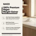 Vegan Mass Gainer Protein Powder for Muscle Growth