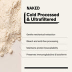 Vanilla Whey Protein Powder | Naked Vanilla Whey - 2LB