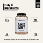 Chocolate Whey Protein Powder | Naked Chocolate Whey - 5LB