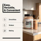 Chocolate Grass-Fed Whey Isolate Protein Powder | Naked Whey Isolate - 2LB