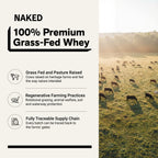 Grass Fed Whey Protein Powder | Naked Whey - 2LB
