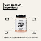 Strawberry Whey Protein Powder | Naked Strawberry Whey - 2LB