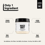 Grass Fed Whey Protein Powder | Naked Whey - 1LB
