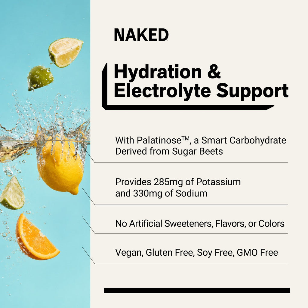 Citrus Electrolytes Powder Packets | Nakedade
