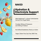 Electrolytes Powder Packets - Strawberry Lemonade | Nakedade