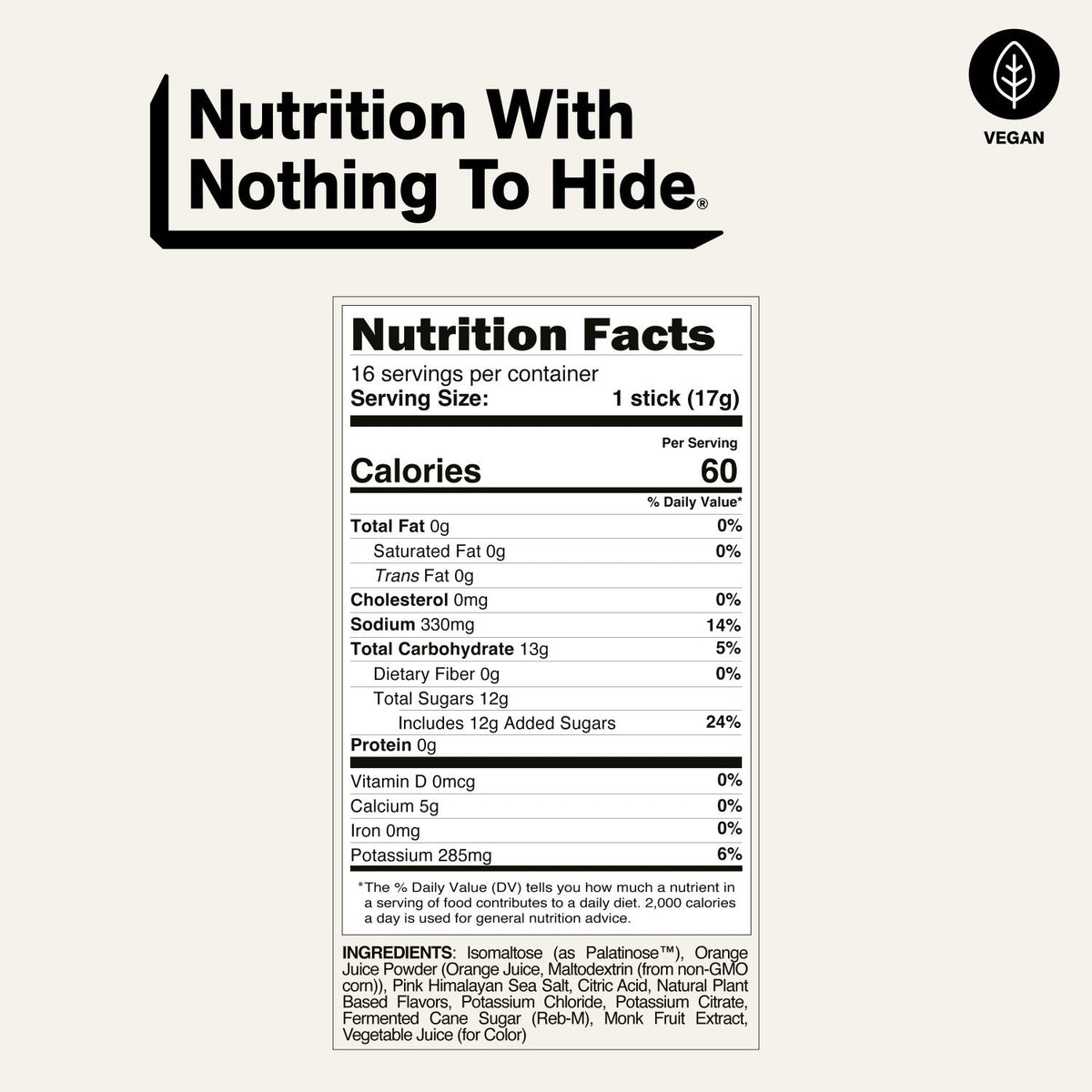 Electrolytes Powder Packets - Watermelon Mint | Nakedade