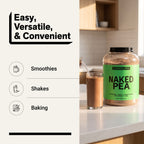 Chocolate Pea Protein Powder | Naked Chocolate Pea - 5LB