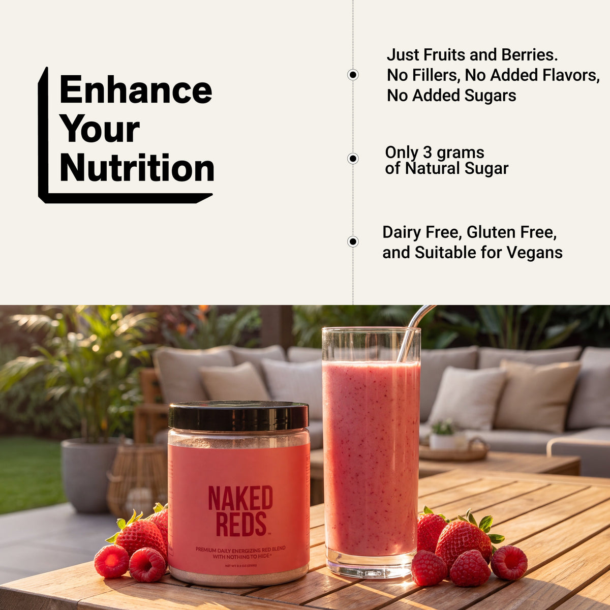 Super Reds Fruit Powder | Naked Reds