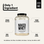 Grass Fed Whey Protein Powder | Naked Whey - 5LB