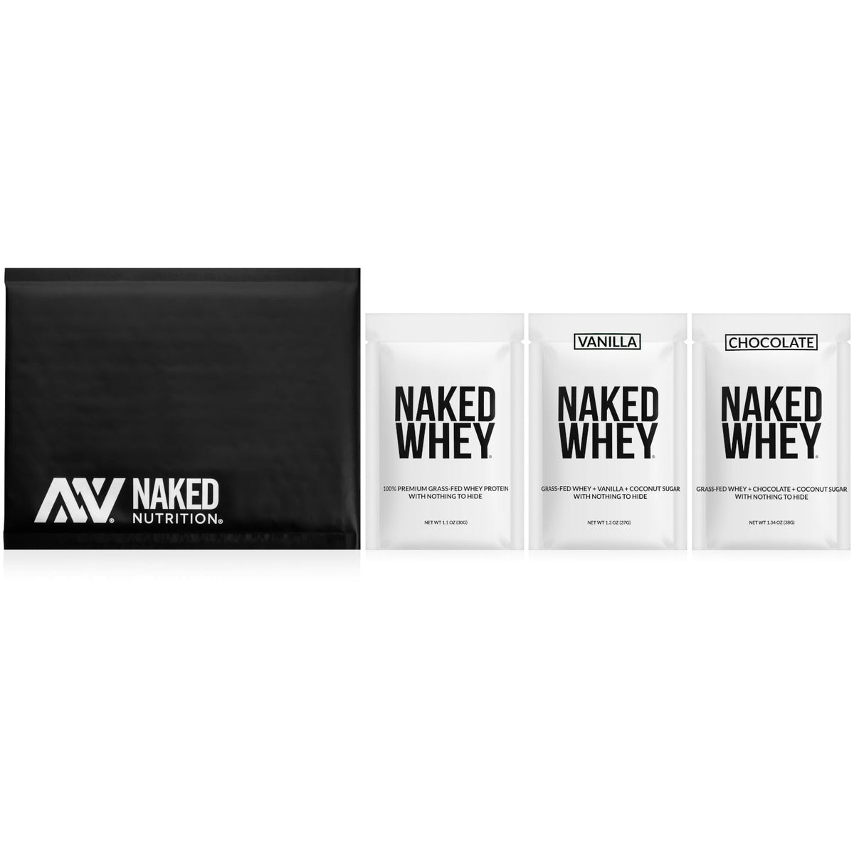 Grass Fed Whey Protein Powder Sample Pack